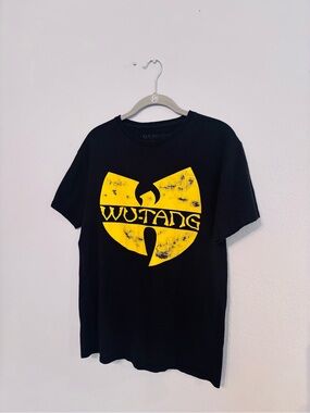 WU-TANG Classic Vintage Short Sleeve Tee - Black/Yellow